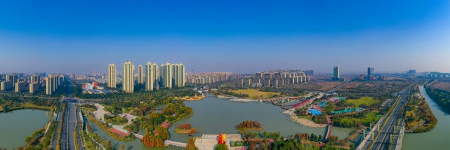 初冬游浙江海盐县第一印象就很美参观公园及名人纪念馆