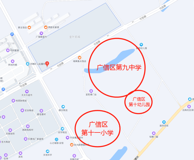 上饶市广信区梅景东路以北,文公路以西,广信区城南新区江南大道以南