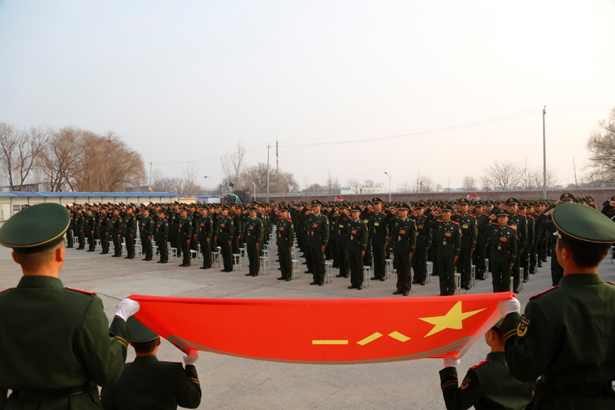 北京武警新兵训练基地图片