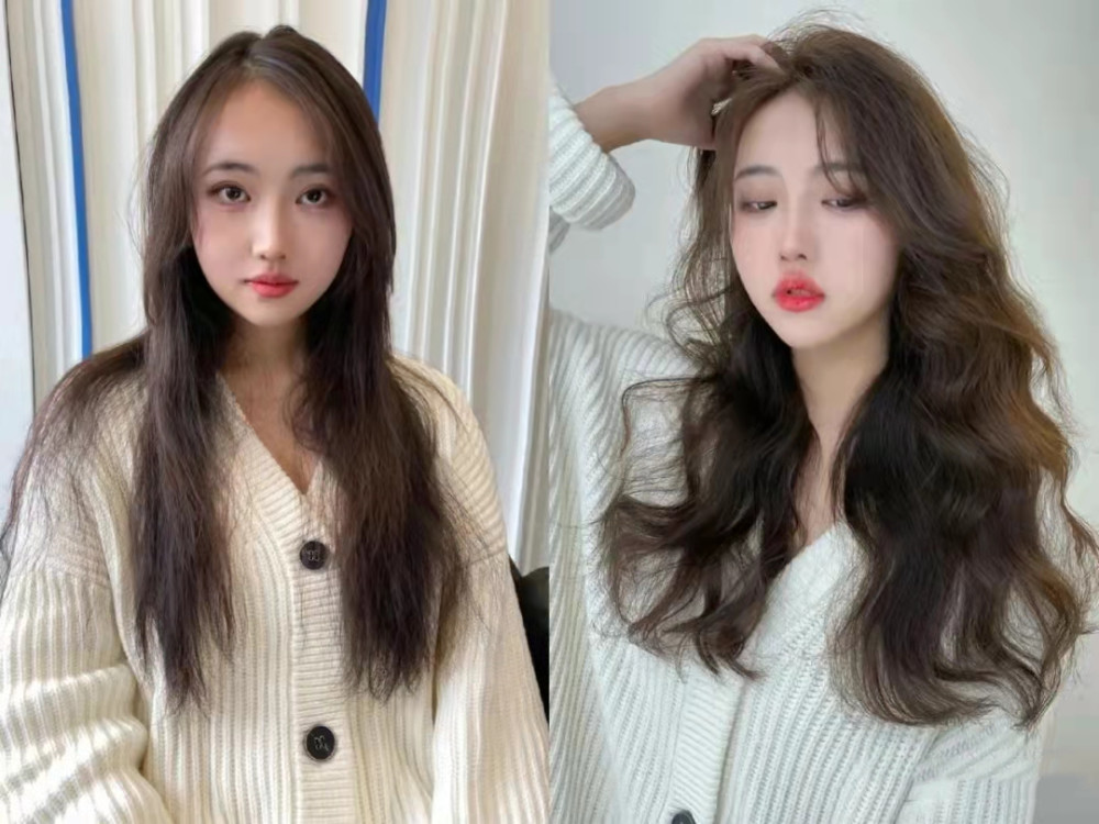 看完这十组对比,你就知道烫发有多好看插图4