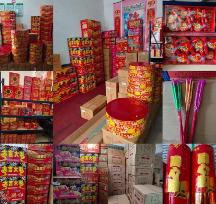 4吨烟花爆竹搁在家拘留