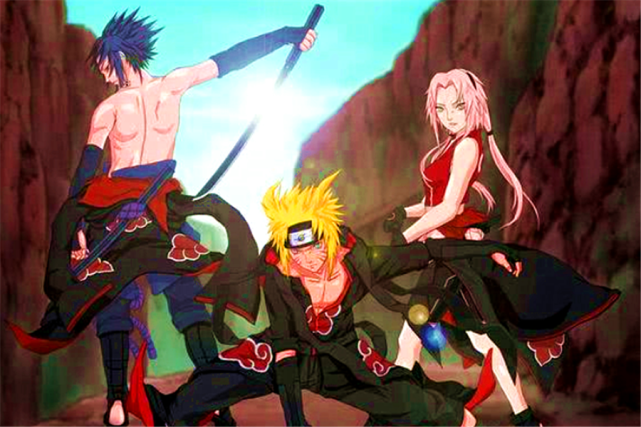 如果第七班加入晓组织鸣人卡卡西自投罗网小樱有望成为团宠