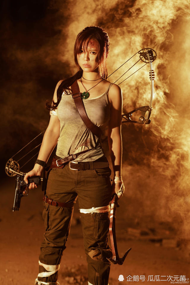 cosplay欣赏丨古墓丽影·劳拉·克劳馥丨cos正片