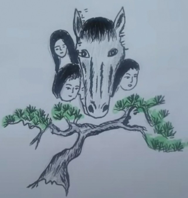 心理测试:眼力挑战,图中隐藏着10张人脸,你能全部找出来吗?