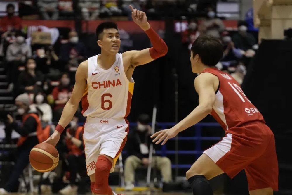 2021男篮世预赛回放:中国vs日本第二场全场回放,中国男篮再大胜