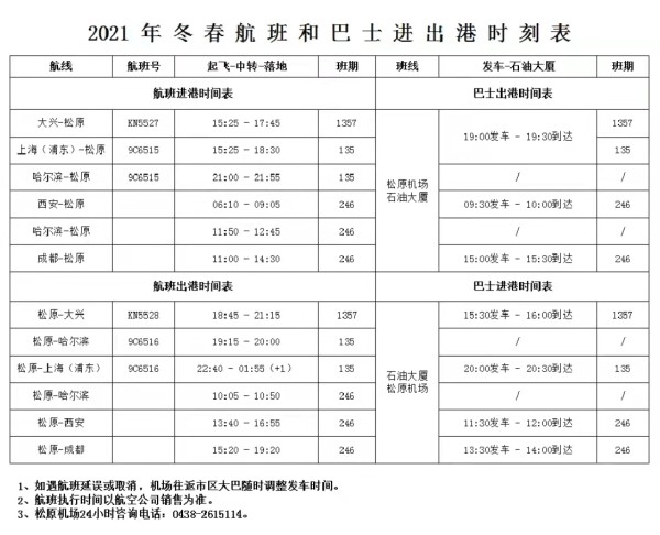 松原机场新增航线啦_腾讯新闻
