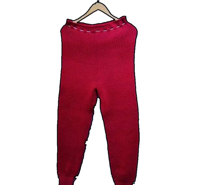 打开腾讯新                    ; 悬赏令(a级) 手织红毛裤 男式 正