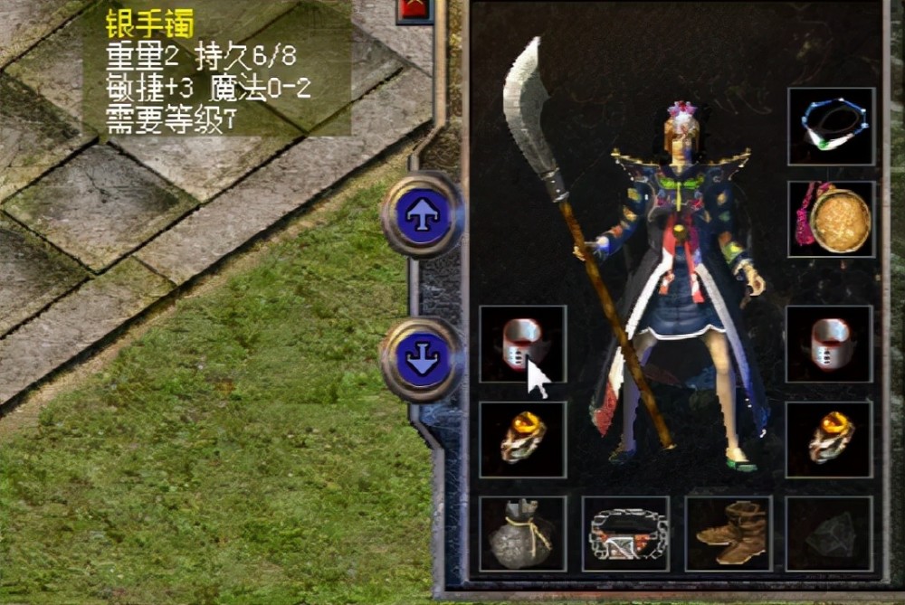 热血传奇百区战斗系女法敏12套装戏耍战士恶魔长袍魔法17