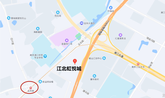 31地址:南京市浦口区江浦街道龙华路南侧,康华路东侧江北虹悦城01提前