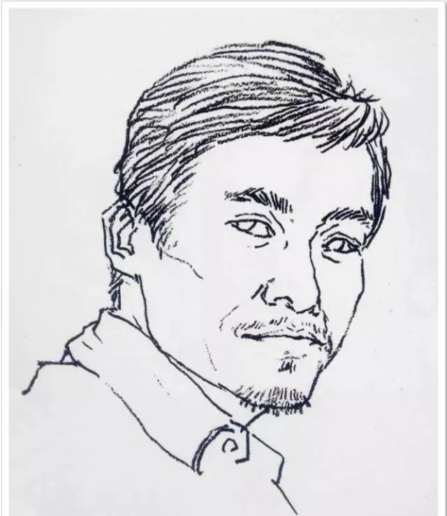 有空你就练练这些速写线描头像