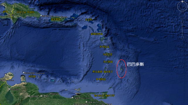 巴巴多斯位置巴巴多斯为东加勒比海岛国,面积只有430平方公里,人口29