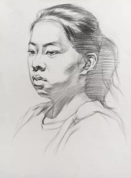 莫蘭迪畫室剖析:廣西美術聯考素描範畫如何一步步奪得高分!