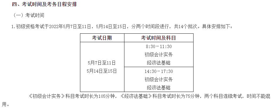 久等了2022年初级中级会计职业考试时间终于定了就在