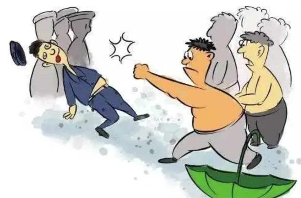 男子劝架被推倒在地 头部重伤不治身亡_腾讯新闻