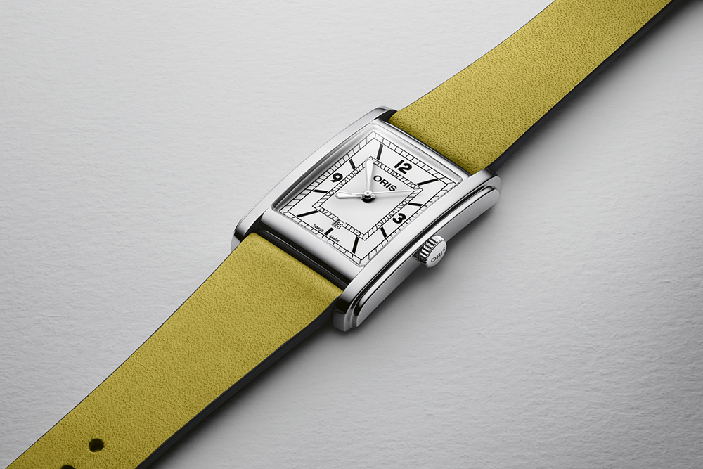 豪利时推出四彩方形腕表!这是卡地亚彩色tank的平替吗?