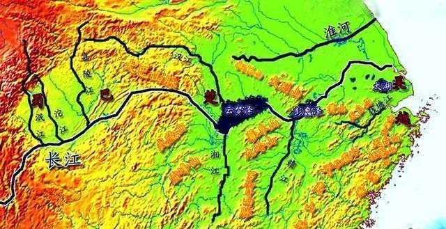 古代湖北的云梦泽是几百里的水域吗这里其实是城市群