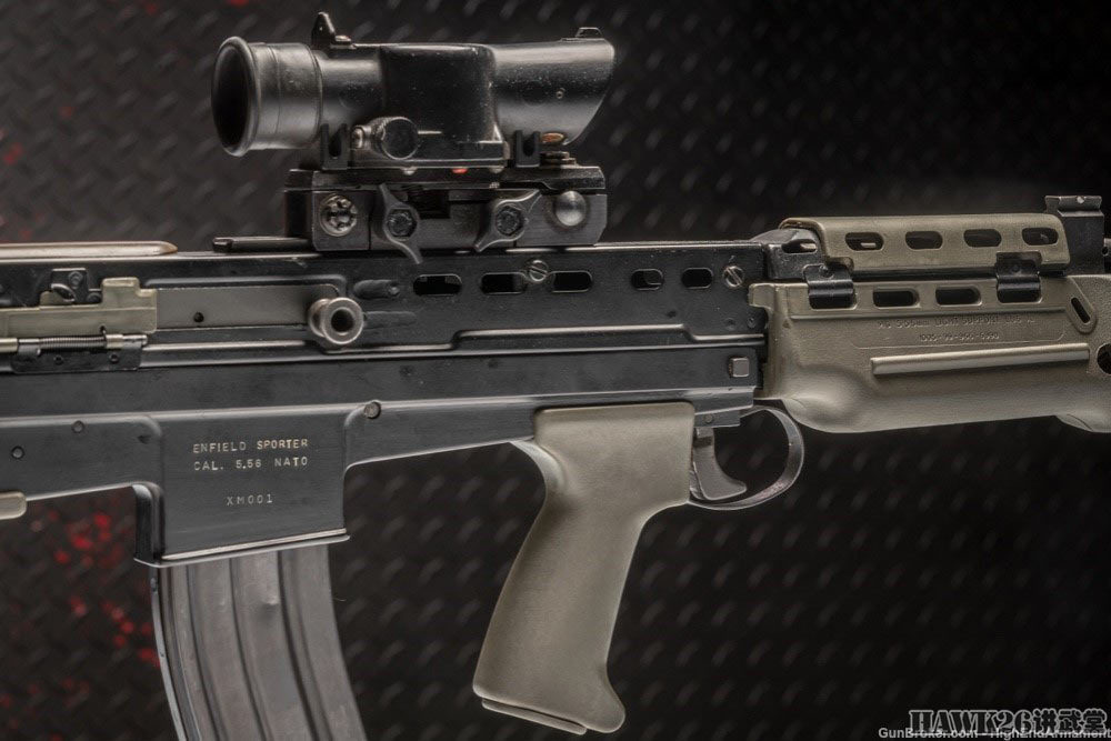 细看sa80轻机枪现身古董枪械网站半自动民用版世界仅此一挺