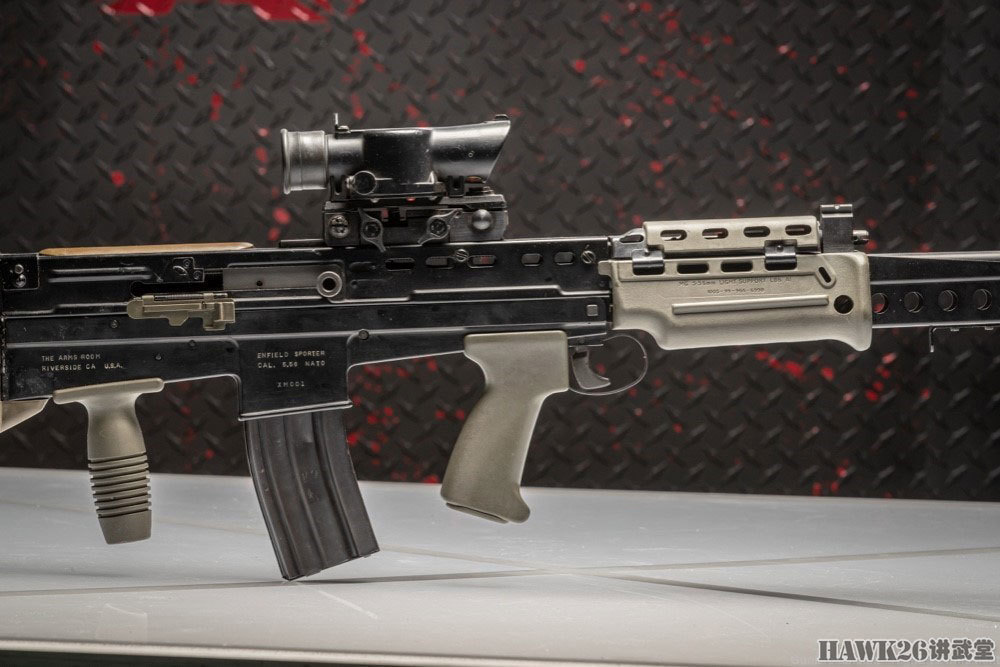 细看sa80轻机枪现身古董枪械网站半自动民用版世界仅此一挺