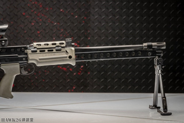 细看:sa80轻机枪现身古董枪械网站 半自动民用版 世界仅此一挺