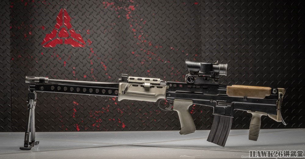 细看sa80轻机枪现身古董枪械网站半自动民用版世界仅此一挺