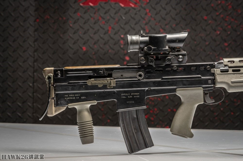 细看sa80轻机枪现身古董枪械网站半自动民用版世界仅此一挺