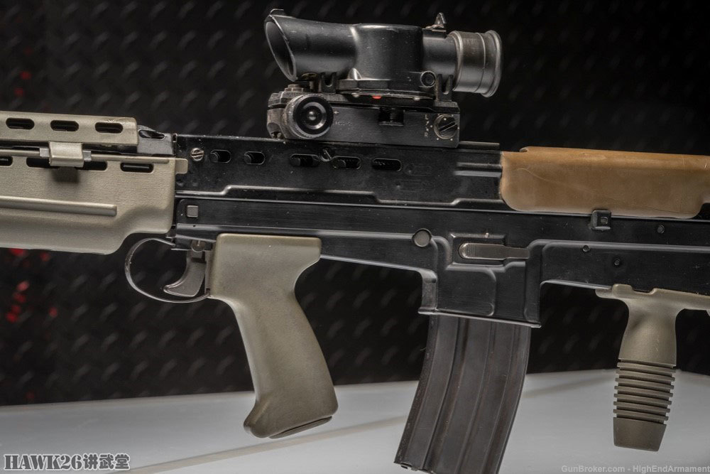 细看sa80轻机枪现身古董枪械网站半自动民用版世界仅此一挺