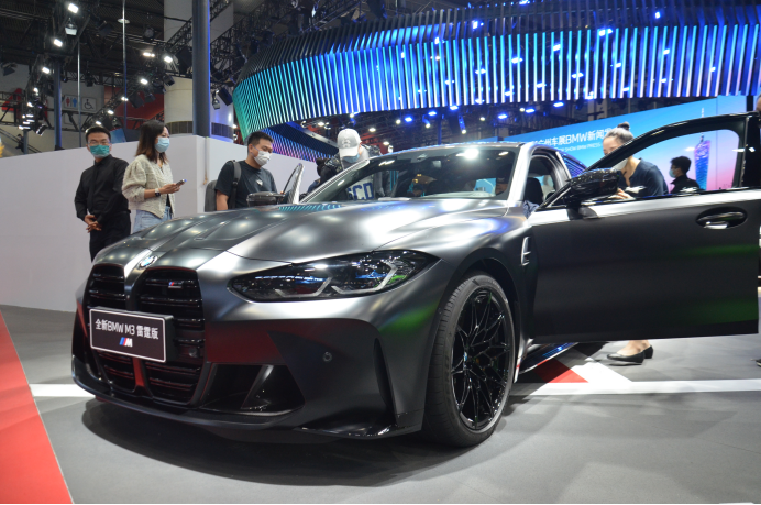 电动,运动,好动:2021`广州车展之宝马展台_腾讯新闻