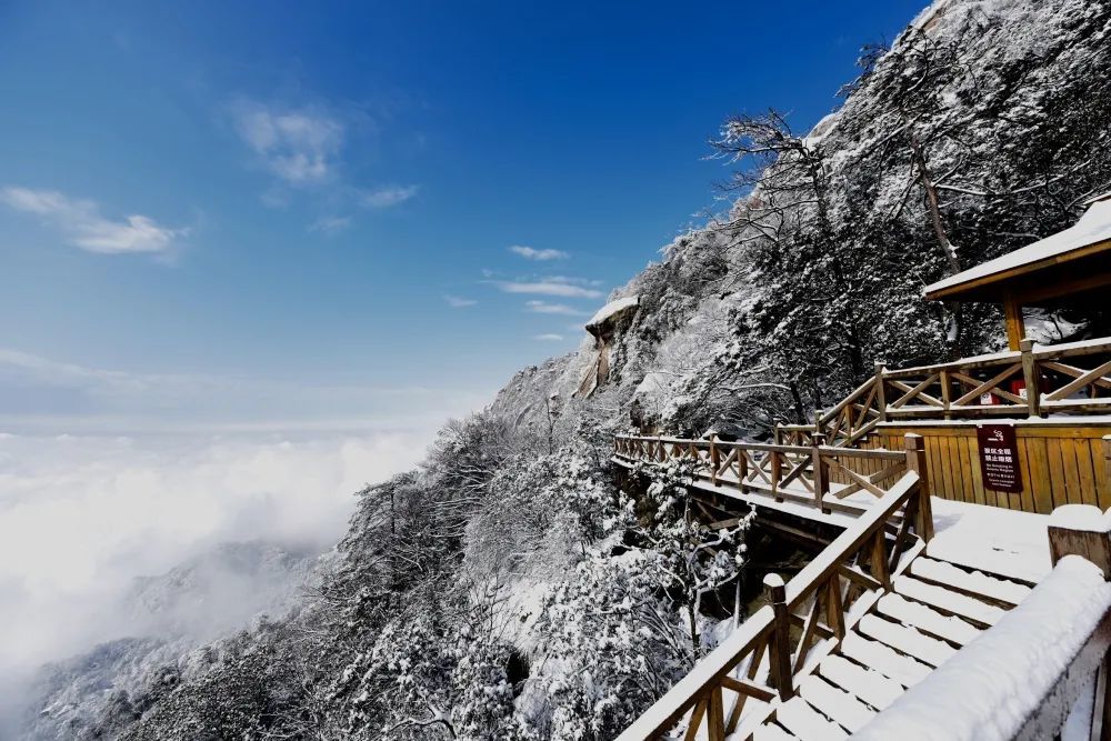 在这个逐渐带入节奏的冬天,我突然开始期待灵山的第一场雪.张才坤