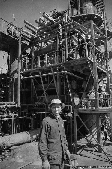 老照片 1956年的甘肃玉门油田 新中国第一个石油工业基地