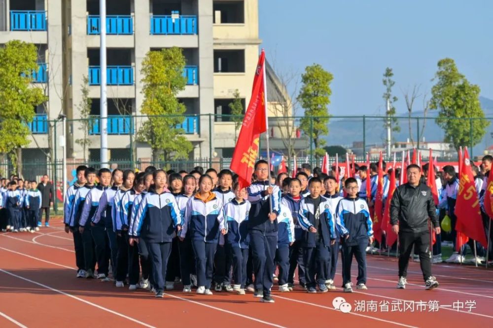 燃爆現場直擊武岡一中運動會開幕式精彩瞬間