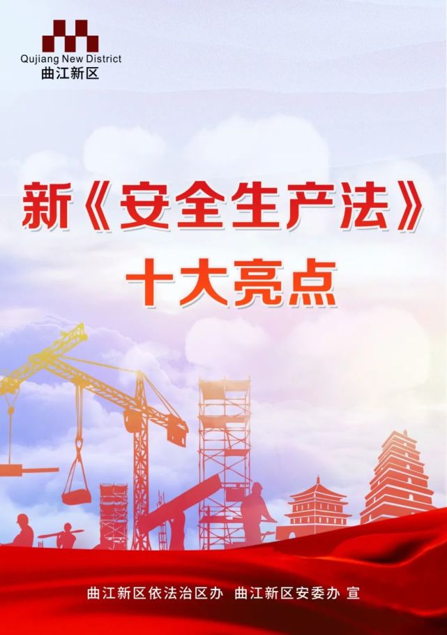 安全生产安全生产法宣传周5张海报秒懂新安法十大亮点