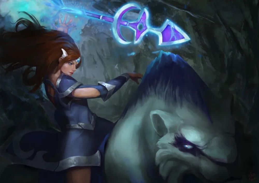 因为其美丽的外观和多样有趣的玩法,使得米拉娜一直是dota2里人气最高