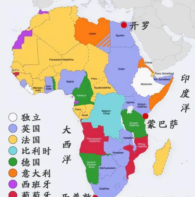 1960年非洲17个国家独立你了解多少绝大多数是法国殖民地