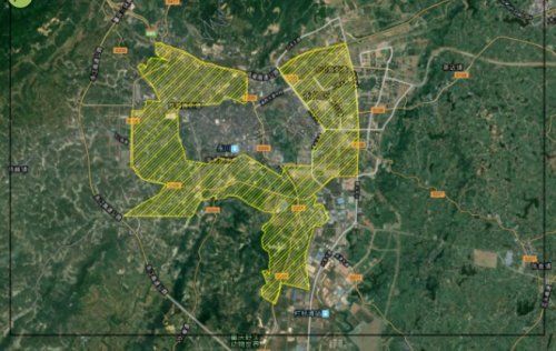 快看咱永川新貌城区25平方公里1500地形图更新了