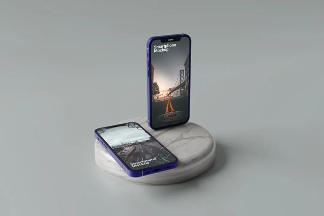 【普通资源】高端iphone苹果手机产品展示设计样机