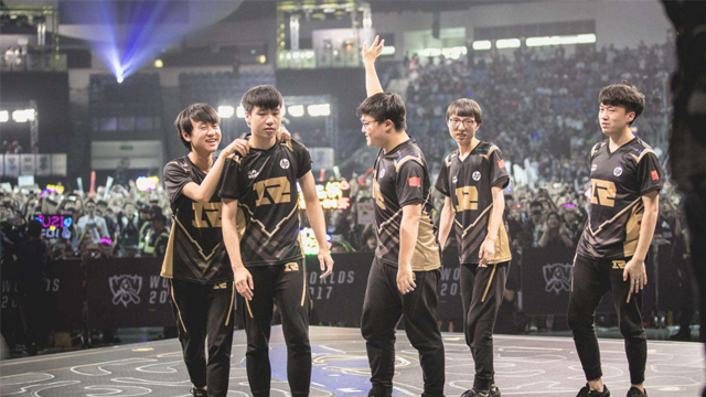 rng战队在比赛现场