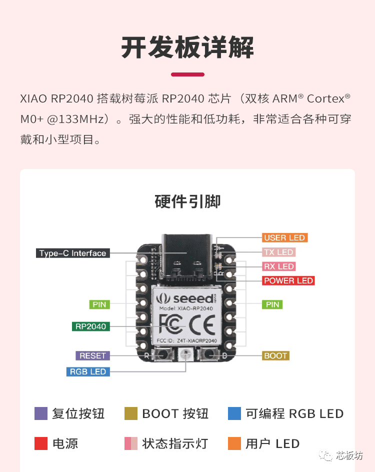  seeeduino xiao rp2040 