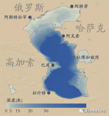 里海是湖不是海世界上最大的湖泊干涸看里海沿岸五国的恩恩怨怨