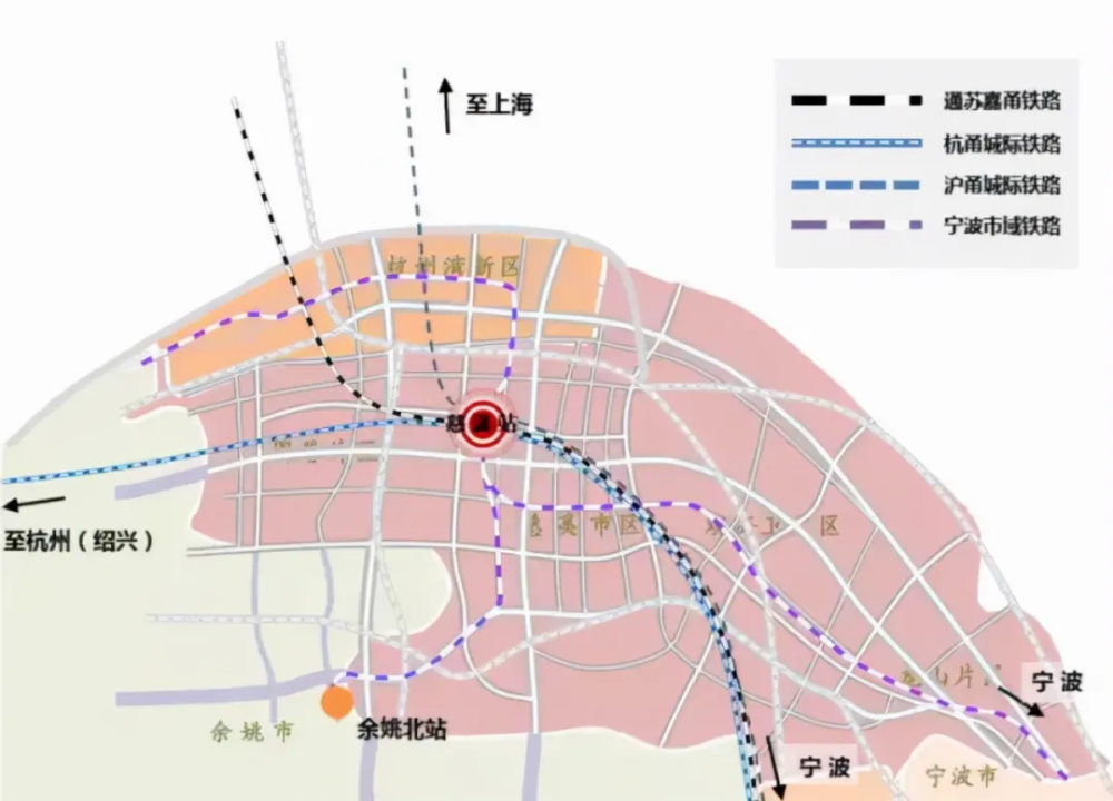 前湾新区城际铁路规划图片