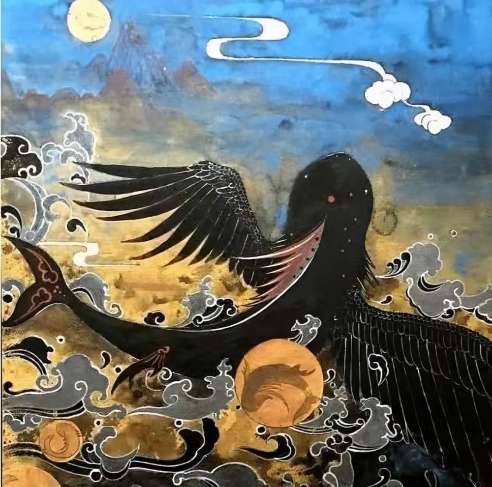 意为北方的大海里有一条鱼冥在这里的意思为"大海"这句出自庄子的逍遥