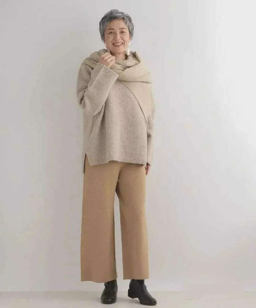 1元学习以英语的广告靠谱吗奶奶美毛衣冬季太裙这位阔腿裤叠穿