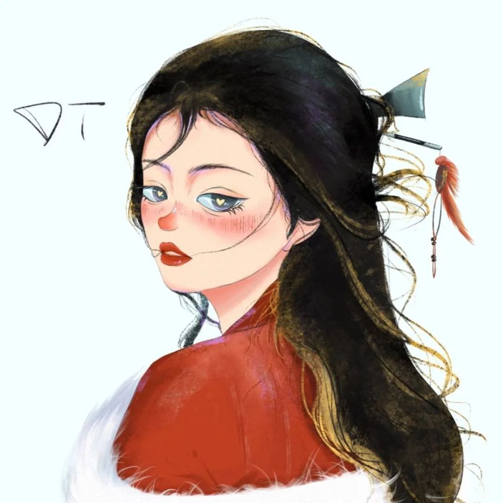 杨超越杨超越异域风情头像