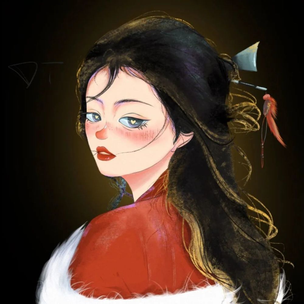 杨超越杨超越异域风情头像