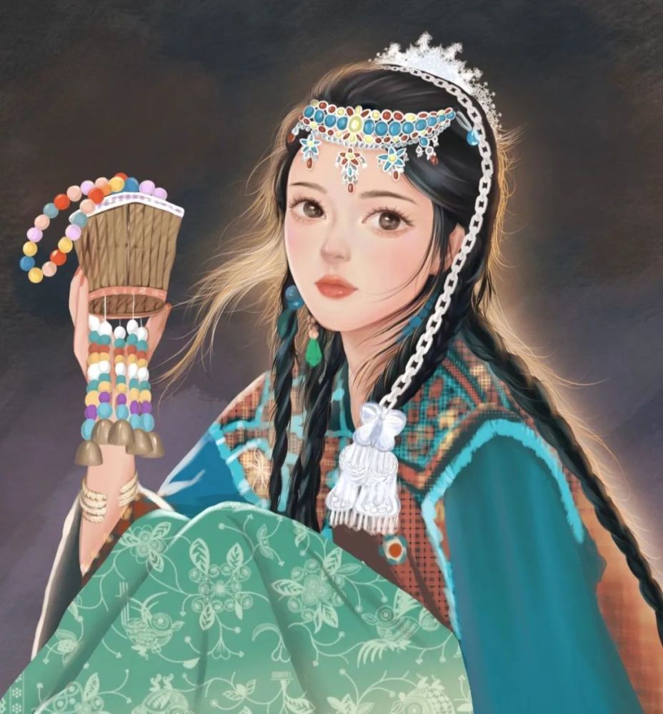 杨超越杨超越异域风情头像