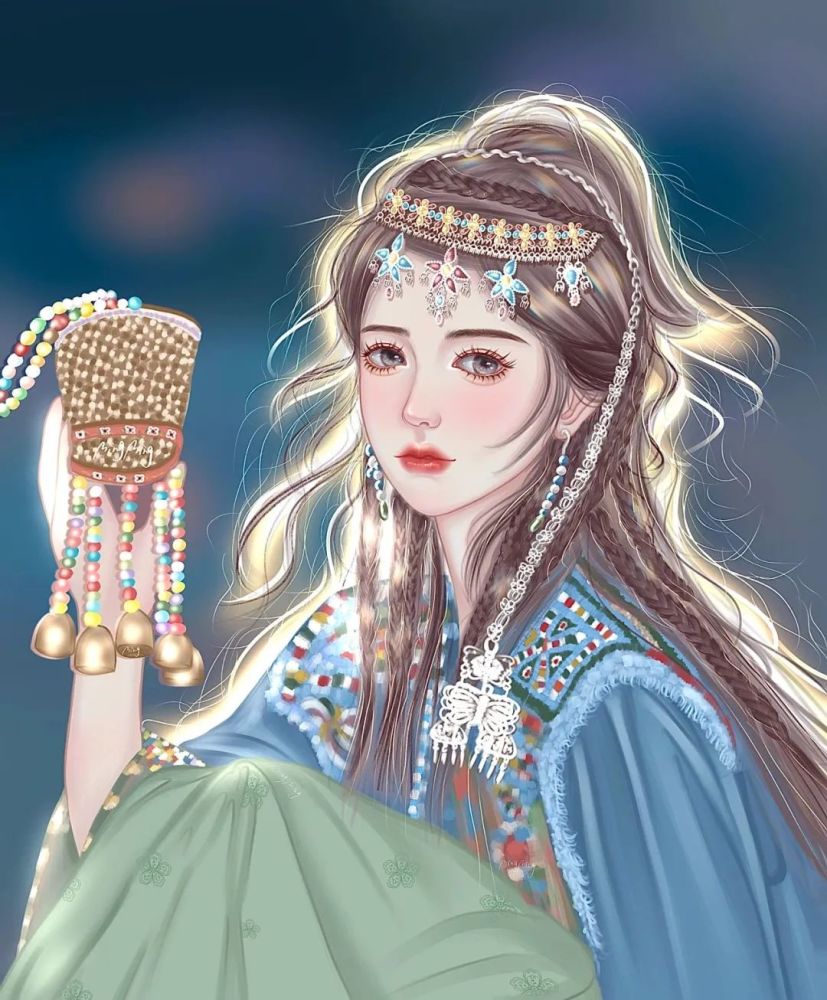 杨超越杨超越异域风情头像