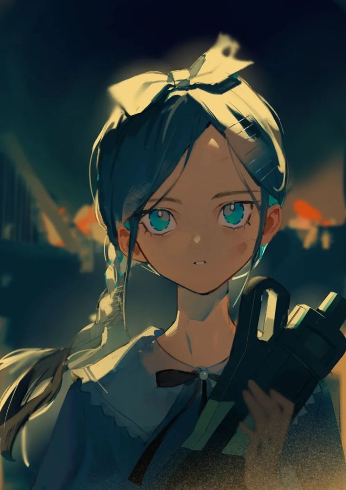 动漫插画头像赞美黑皮黑皮系列头像