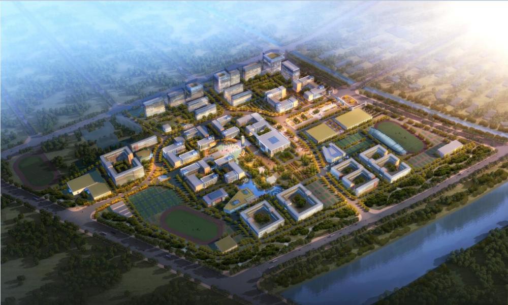 而这所高校的新校区则是在北京市昌平区的马池口镇,沙河镇,北沙河北岸