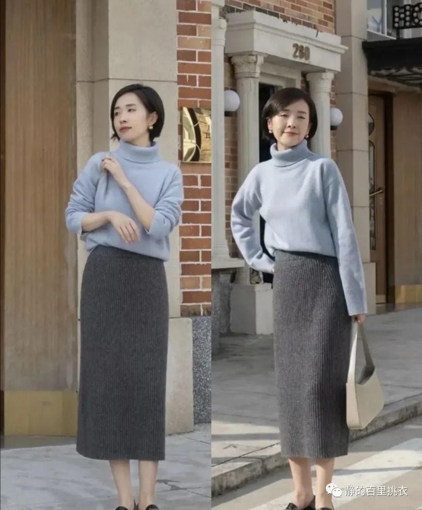 40岁女人这样穿衣太美！“高领针织衫＋半身裙”，温柔又显瘦韩国反导系统最新信息