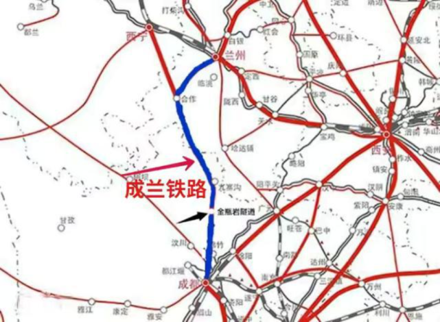 奋力前进成兰铁路建设重大突破加快西部大开发建设