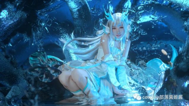 cos:王者荣耀西施游龙清影,招不在多,有龙则灵